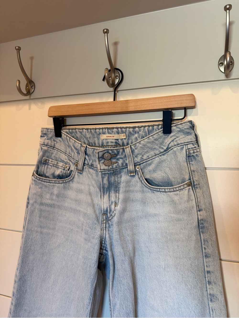 Levi’s super low loose jeans 27 - Picture 5 of 10